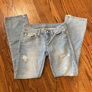 American eagle flare jeans